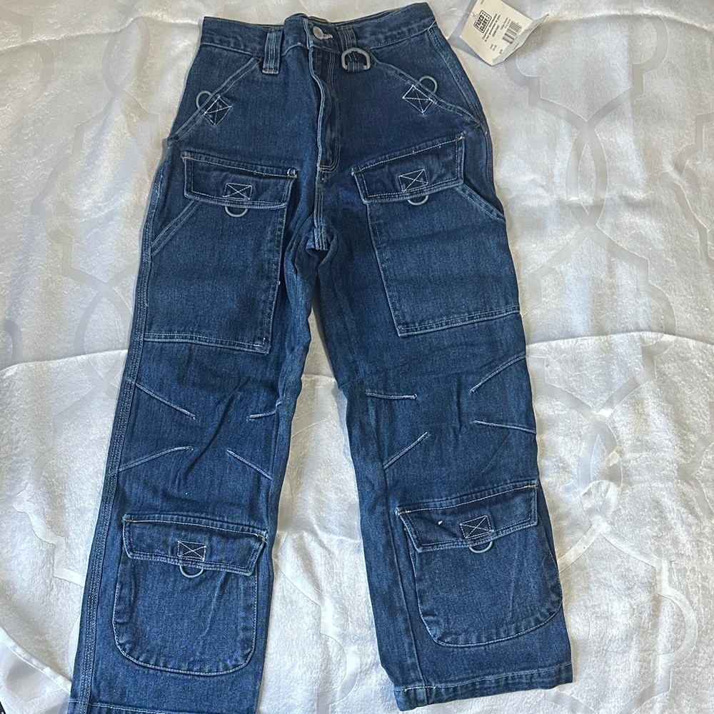 Faded Glory Men's Relaxed Blue Jeans